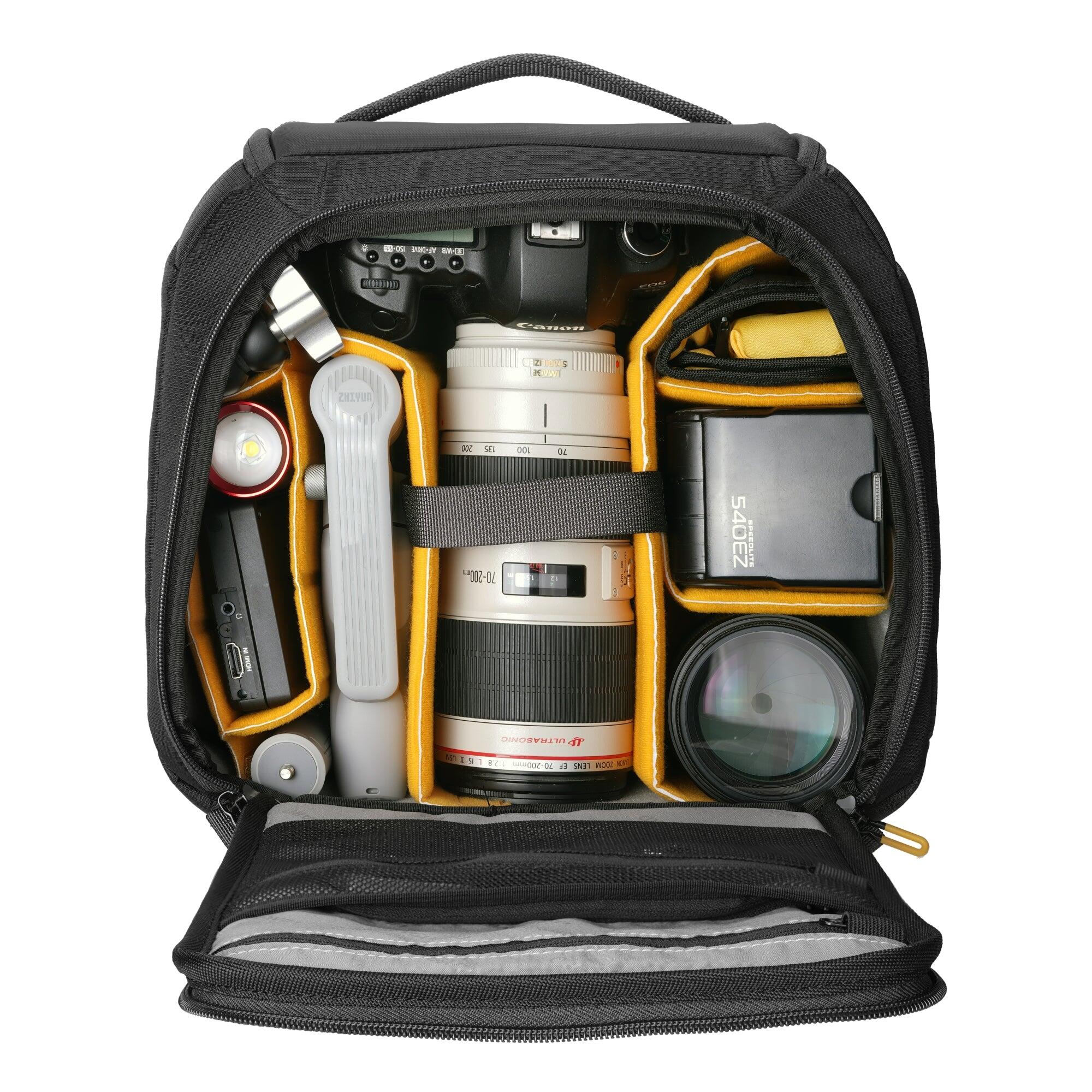 Bolsa interior llevar cámara en cualquier mochila Vanguard Veo BIB F33 3/7