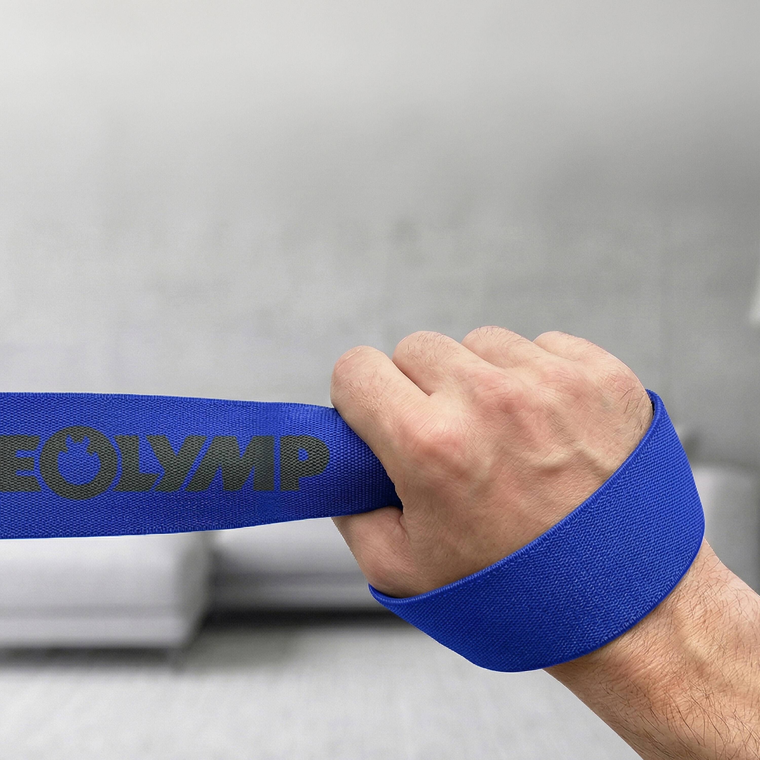 Fitnessband mit Schlaufen aus Stoff – Widerstandsbänder Krafttraining 5er Set 2/7