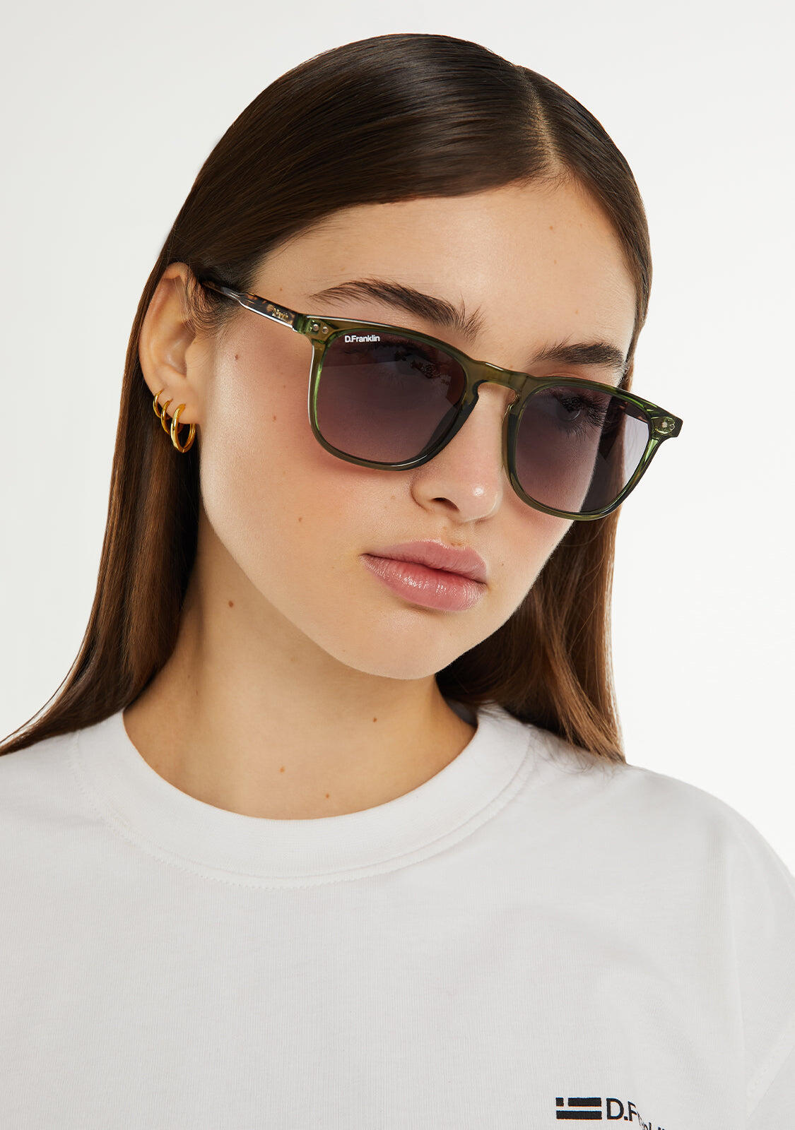 Gafas De Sol D. Franklin Ultra Light SQ Med Crystal   Grad Smoke 3/5
