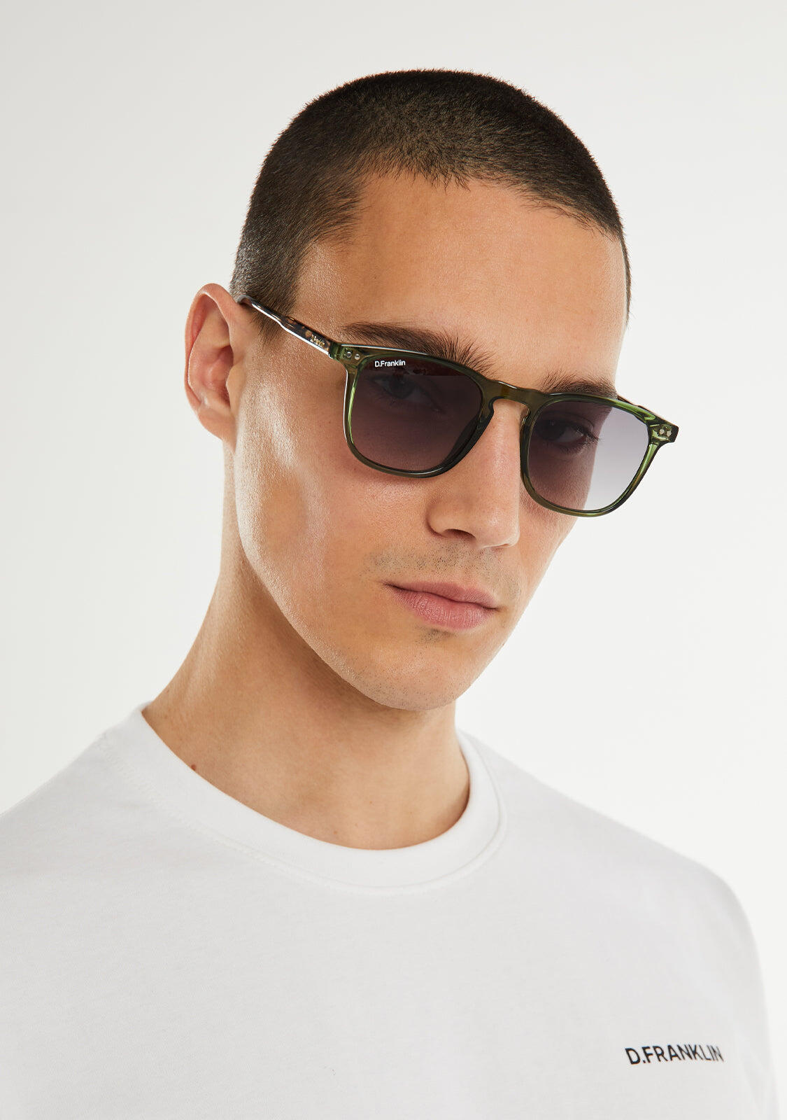 Gafas De Sol D. Franklin Ultra Light SQ Med Crystal   Grad Smoke 4/5