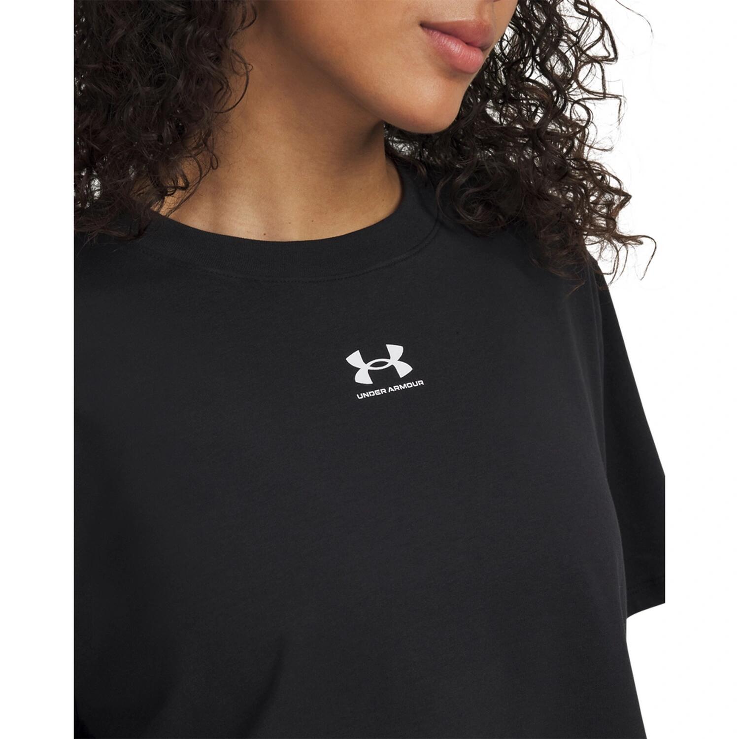 Koszulka damska Under Armour Rival Boxy Tee Solid 3/3