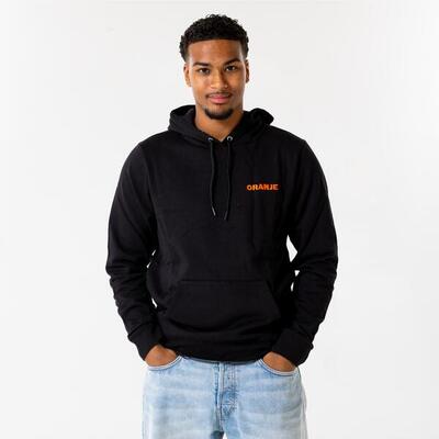 Nederlands elftal hoodie heren zwart