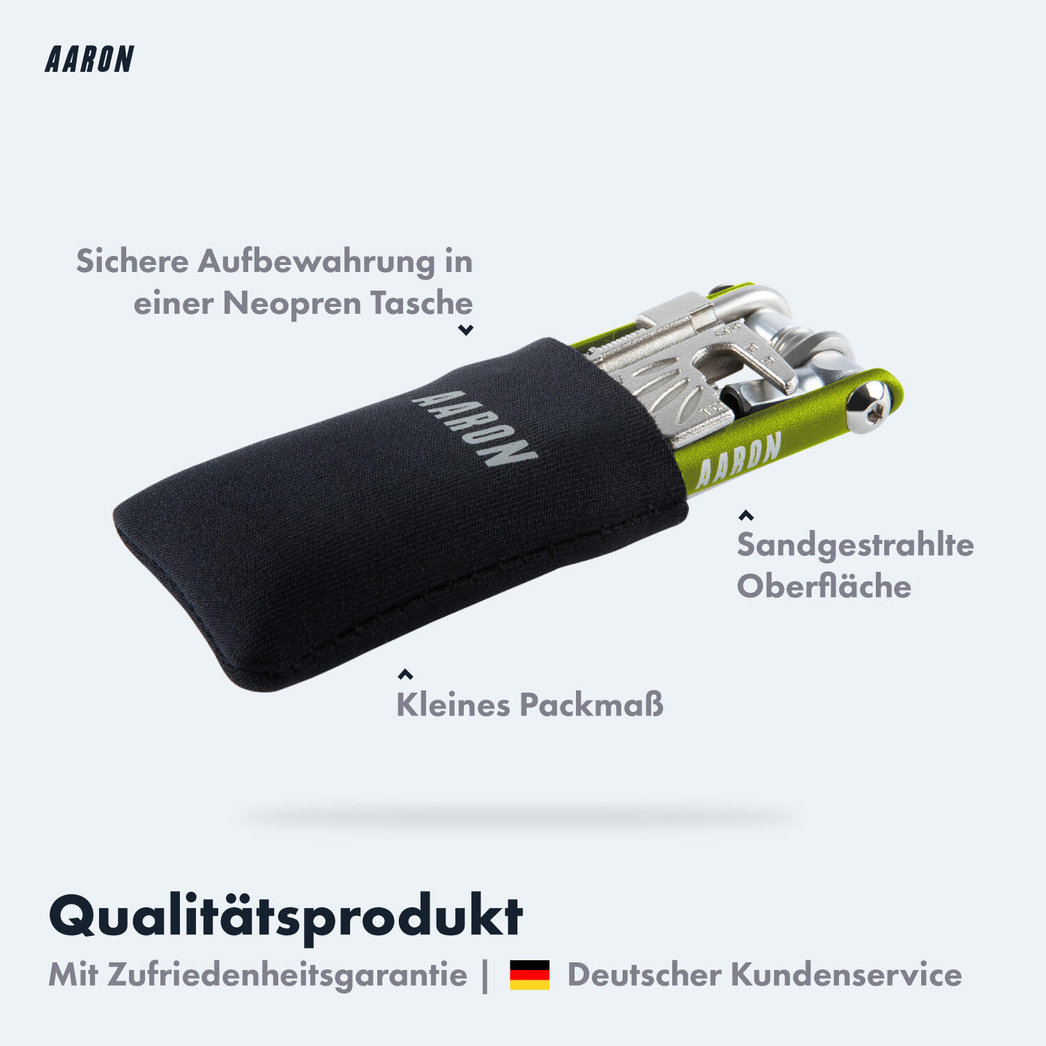 Tool 20-in-1 Multitool - Fahrrad Multifunktionswerkzeug - Grün 3/5