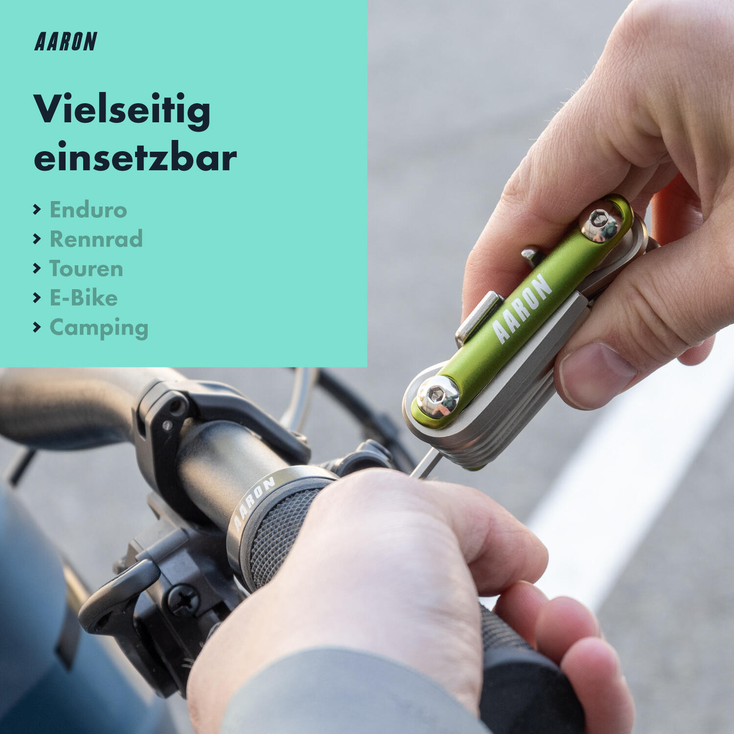 Tool 20-in-1 Multitool - Fahrrad Multifunktionswerkzeug - Grün 2/5
