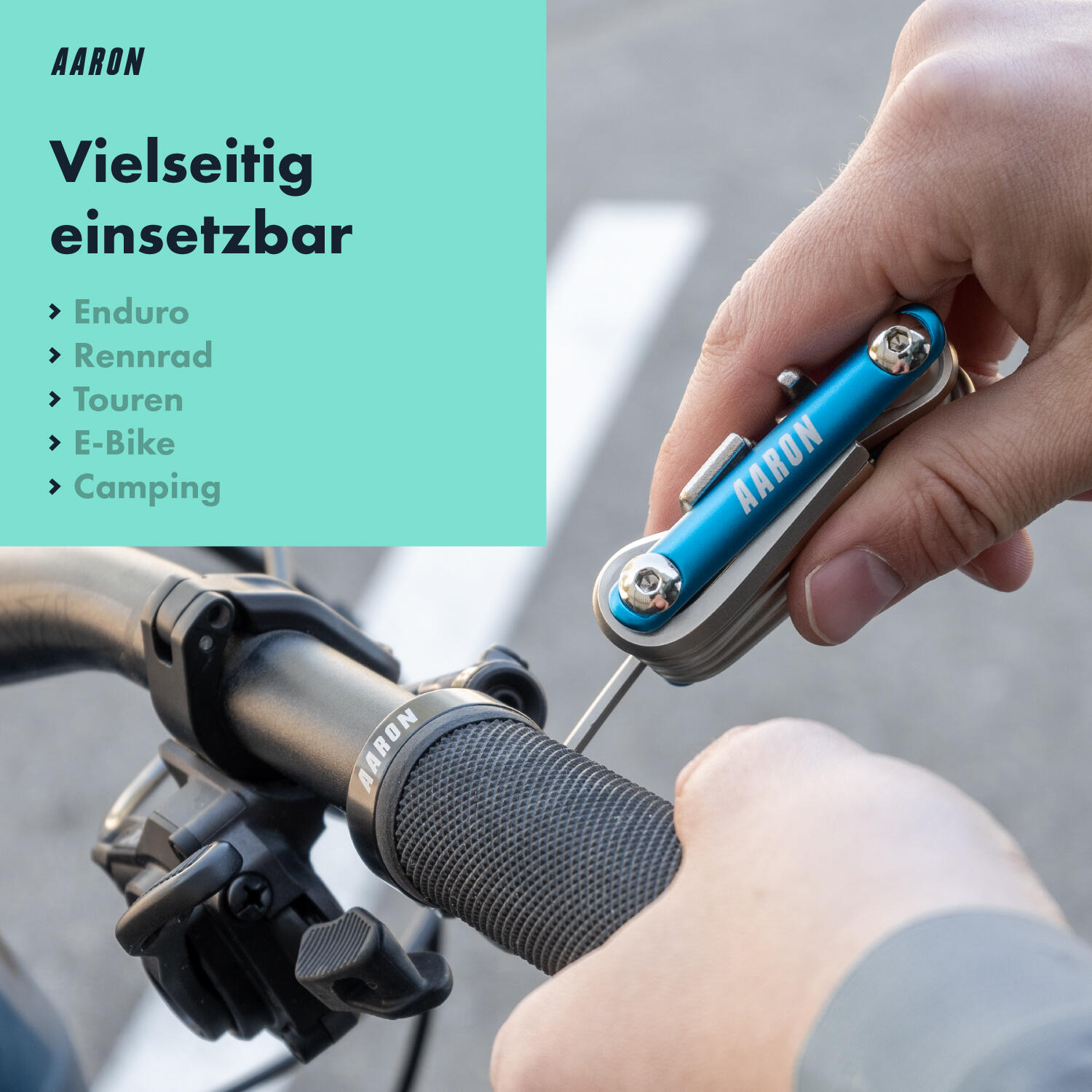 Tool 20-in-1 Multitool - Fahrrad Multifunktionswerkzeug - Blau 2/5
