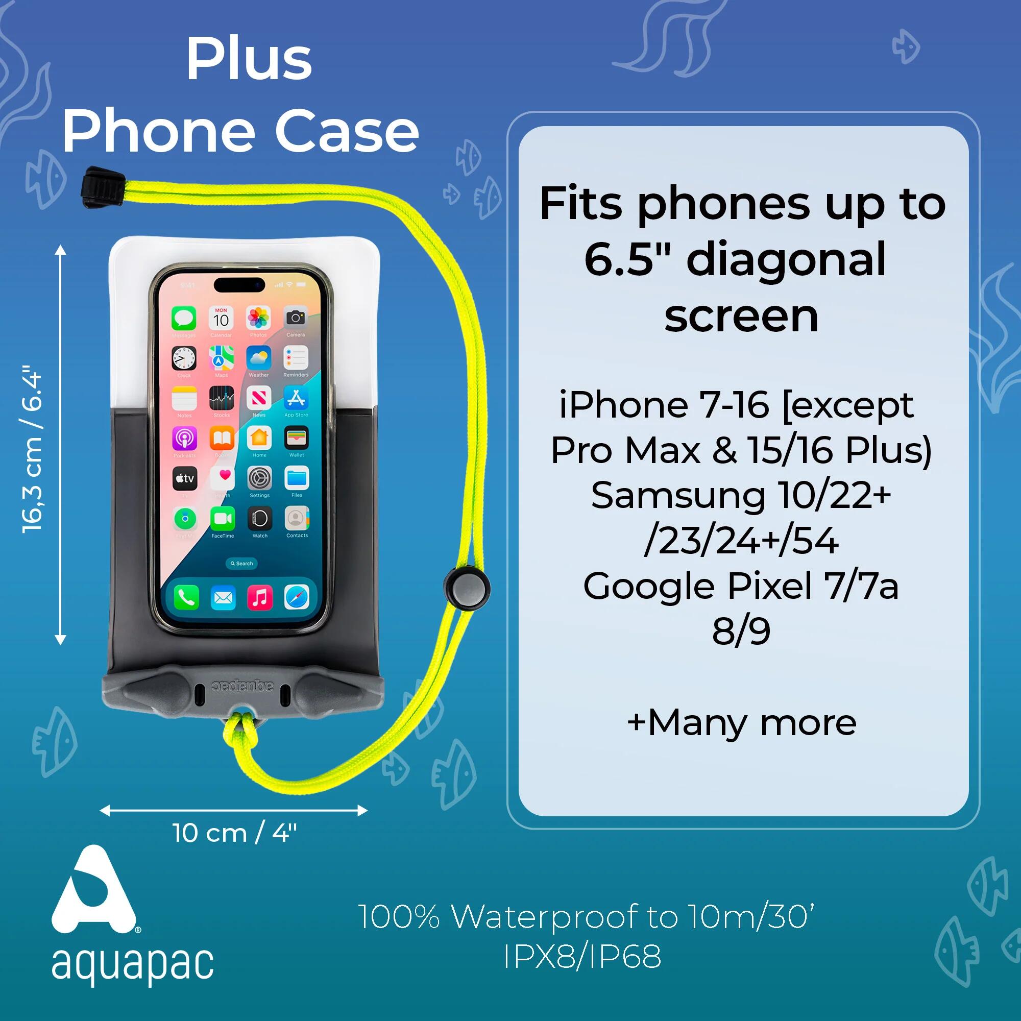 Étui de téléphone étanche - Vert citron (Plus) 6/6