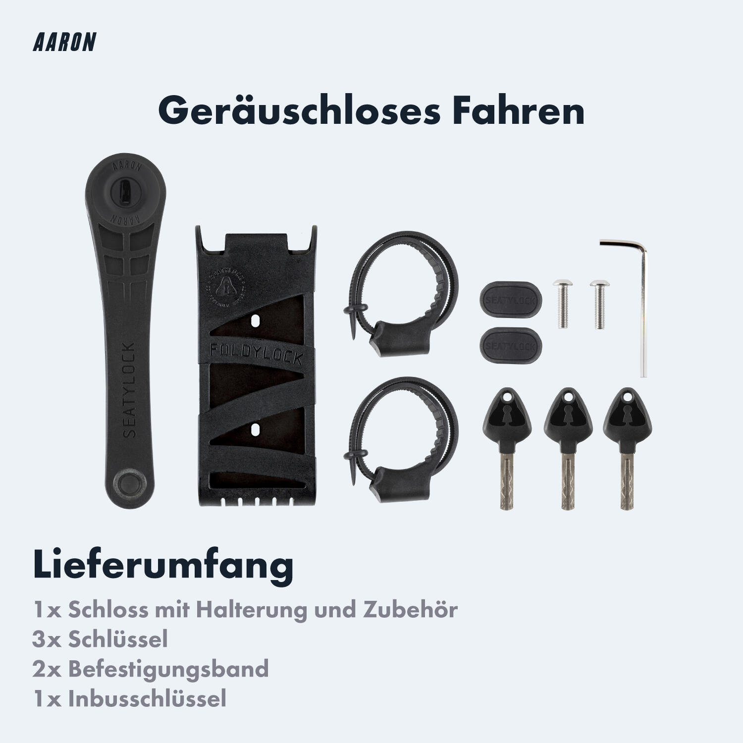 Premium Faltschloss 90 cm - Sicherheitsstufe 18 - gehärteter Stahl 5/7