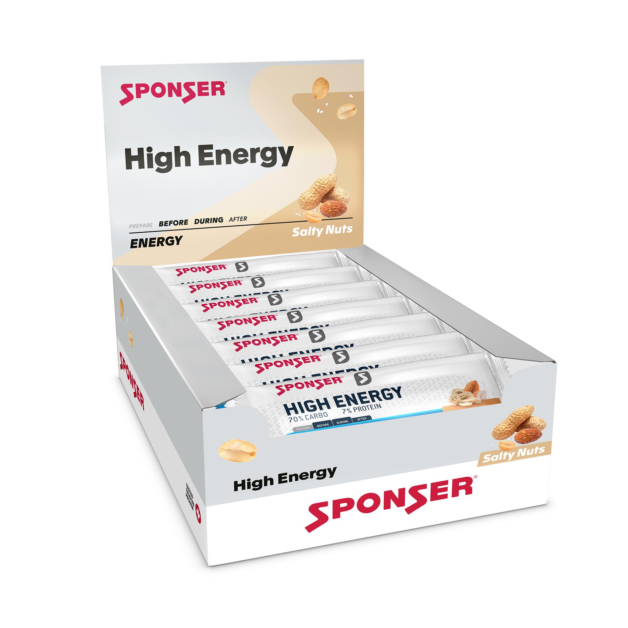 High Energy Bar Salty-Nuts 6/7