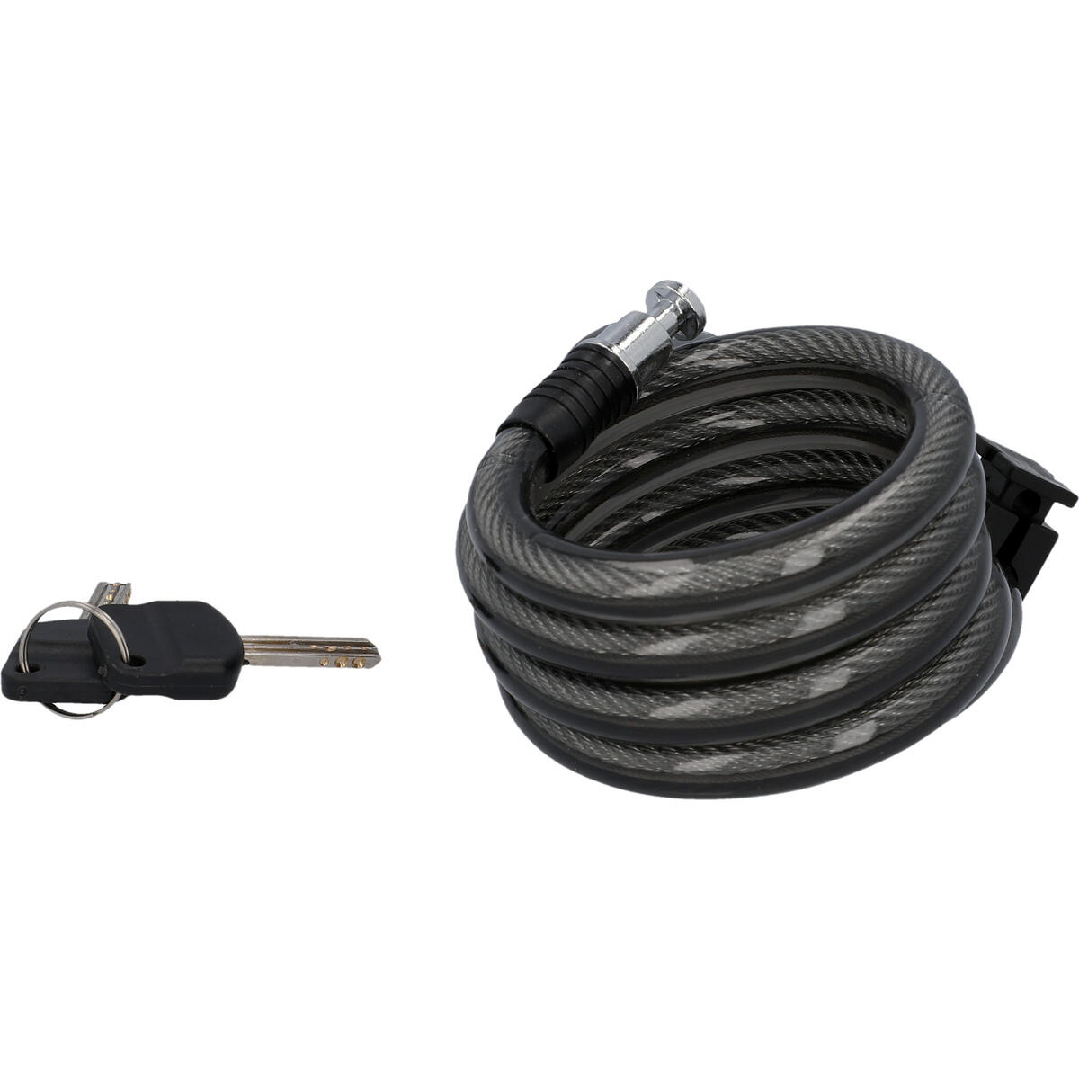 FISCHER Alarm-Spiralschloss - Länge 120 cm, Ø 12 mm 3/7