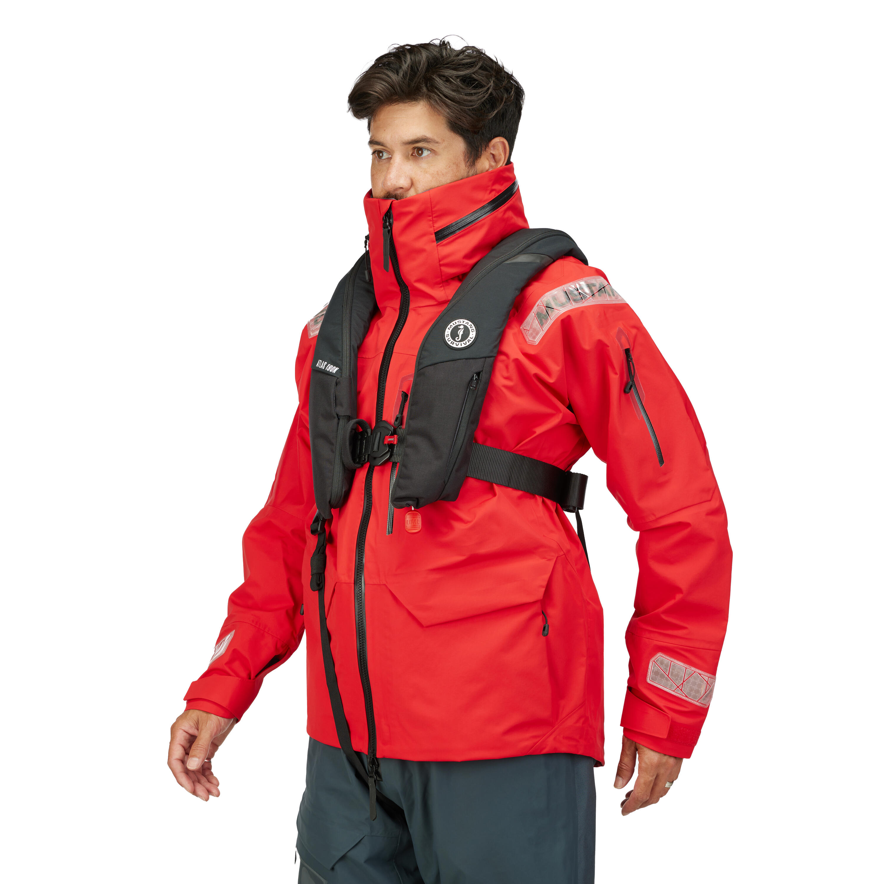 Mustang Survival Atlas 190 Pro Sensor Aufblasbare Rettungsweste 6/6