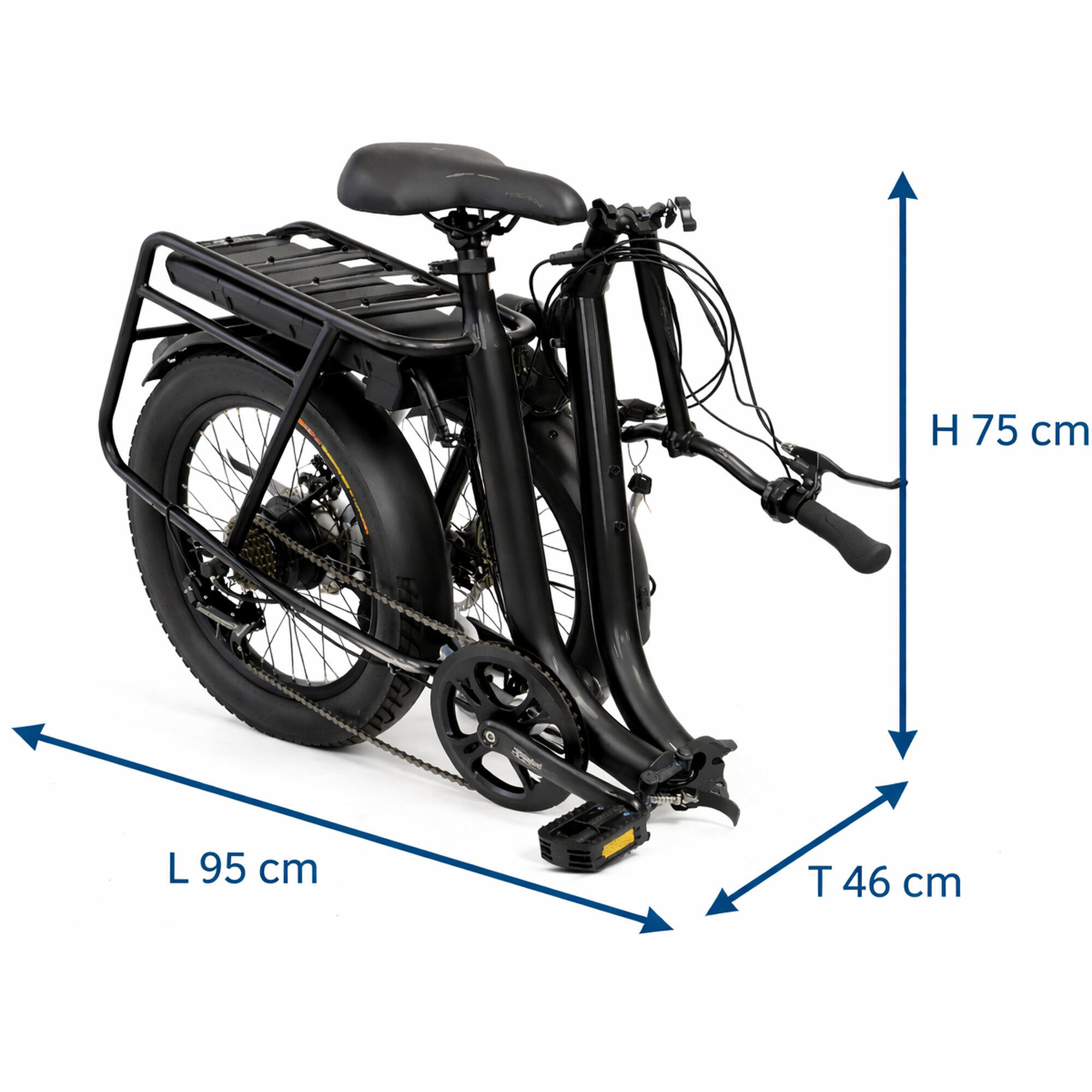 LLOBE Falt E-BIKE 20" Neo.Cult, zwart 5/7