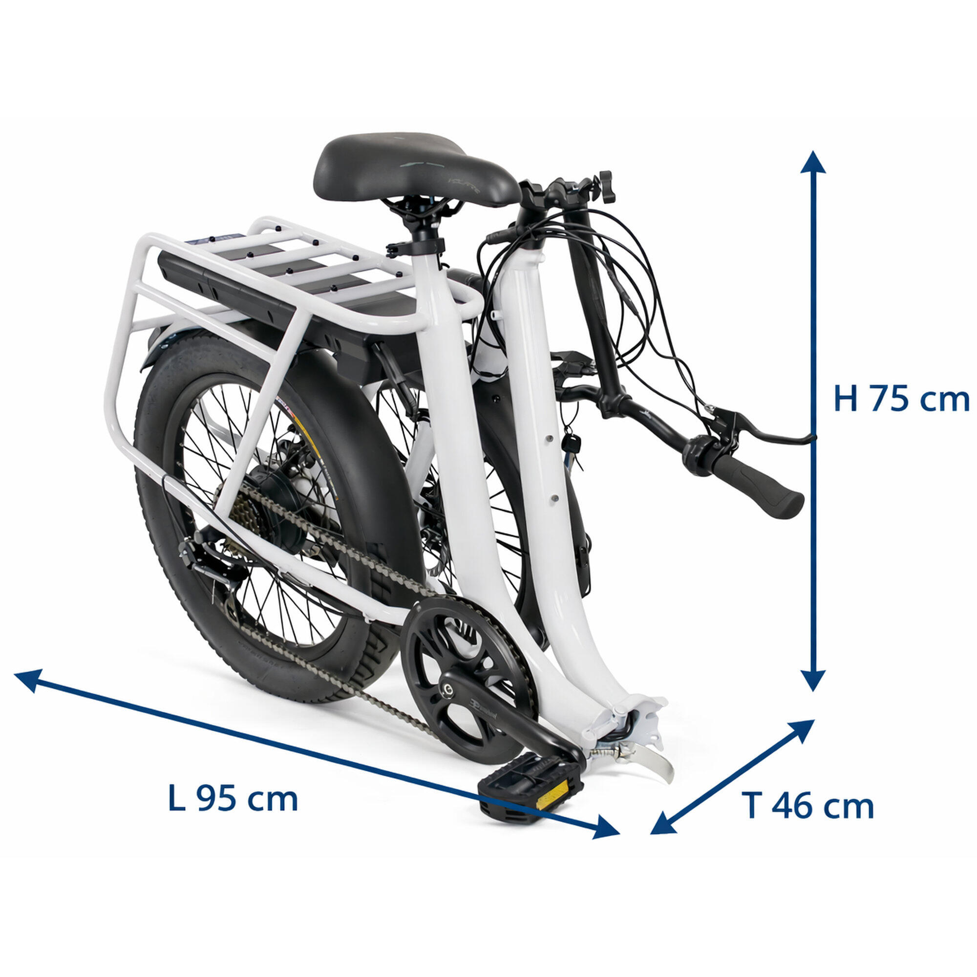 LLOBE Falt E-BIKE 20" Neo.Cult, wit 6/7