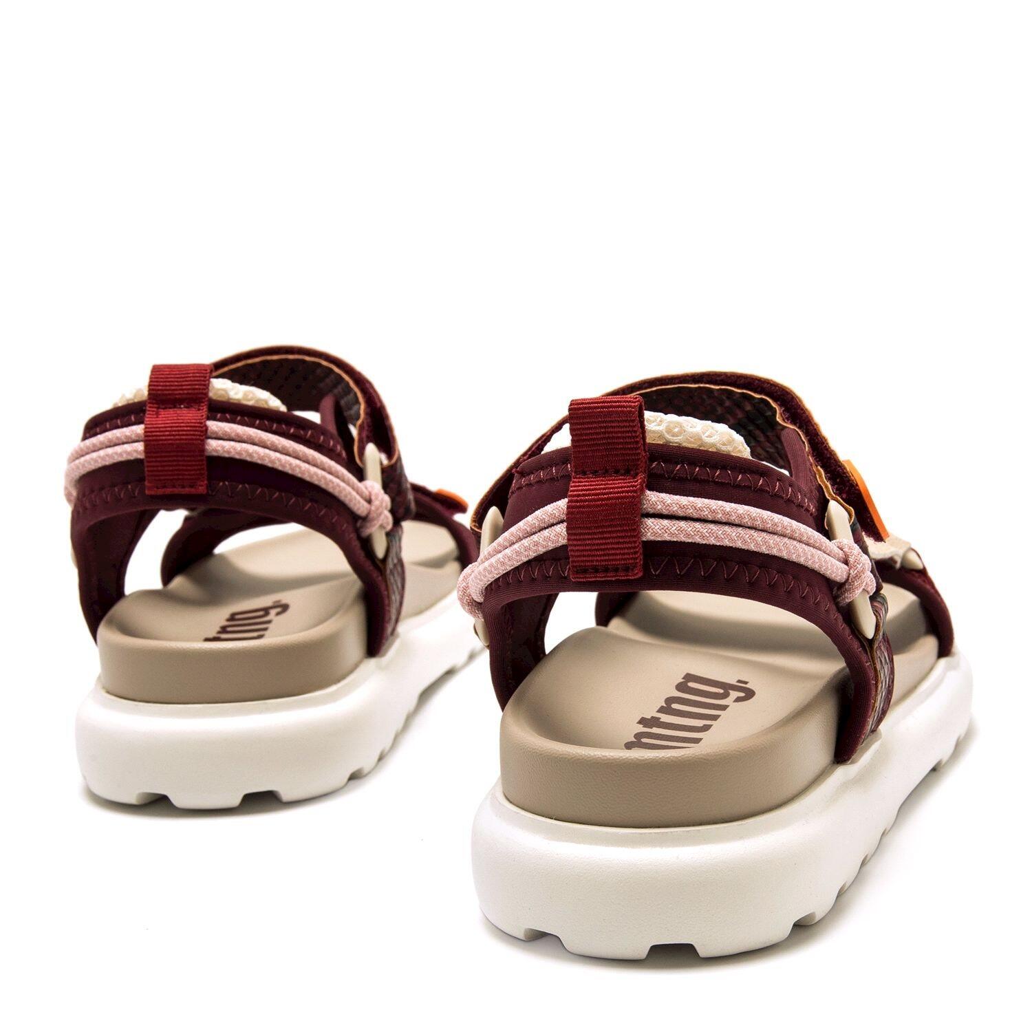 Sandali Piatte Donna MTNG Sunny Rosso 3/6