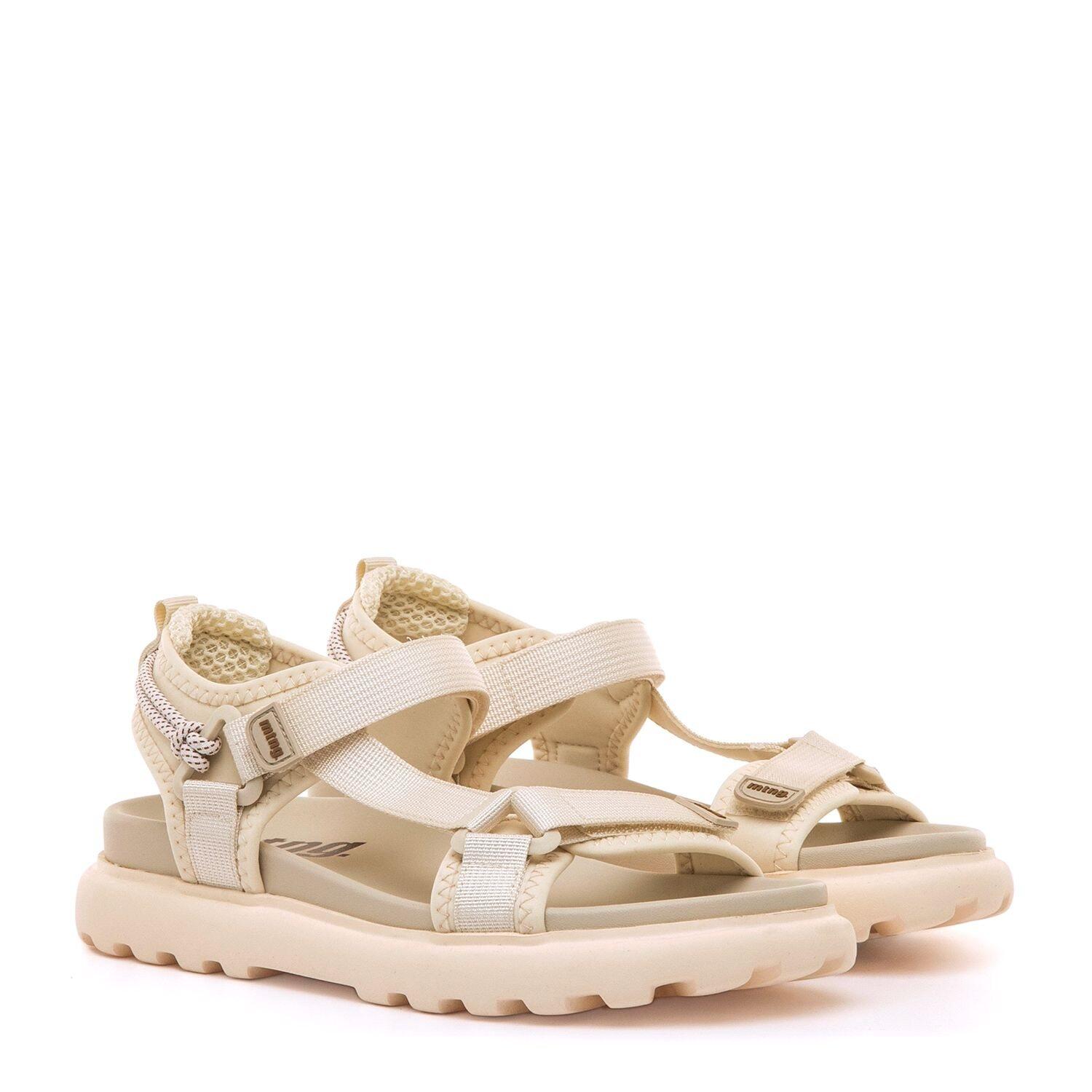 SANDALIAS PLANAS Mujer MTNG Sunny Beige 5/6