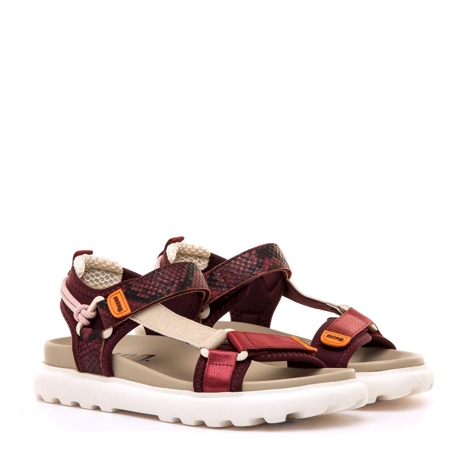 Sandali Piatte Donna MTNG Sunny Rosso 5/6