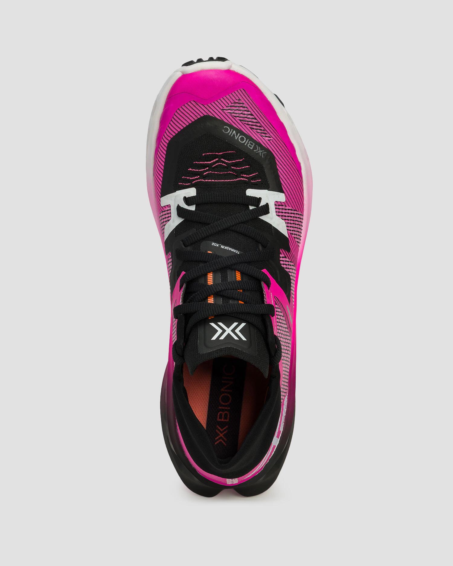 Buty biegowe trailowe unisex X-Bionic Terraskin X02 różowo-czarne 4/7