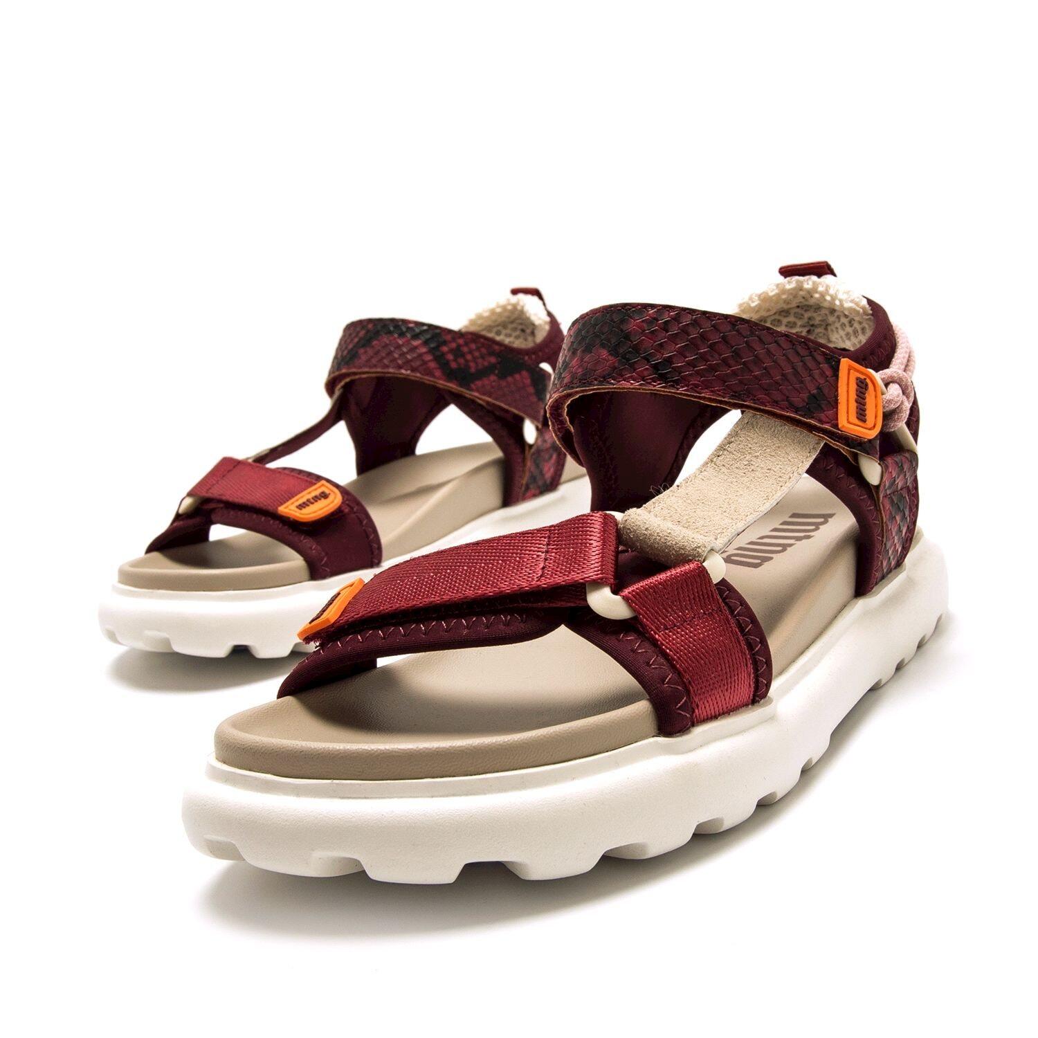 Sandali Piatte Donna MTNG Sunny Rosso 4/6