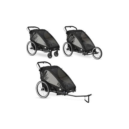 Przyczepka rowerowa Deryan Luxe 1 osobowa