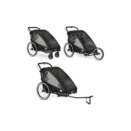 Przyczepka rowerowa Deryan Luxe 1 osobowa