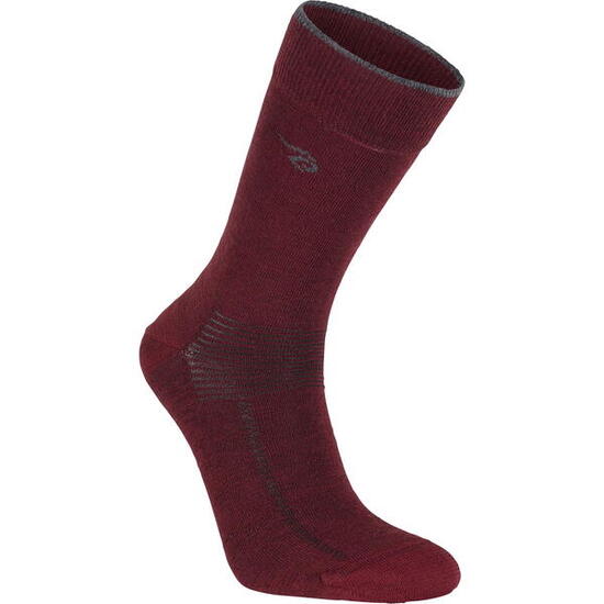 Merinosocken Wool Sock ruby wine