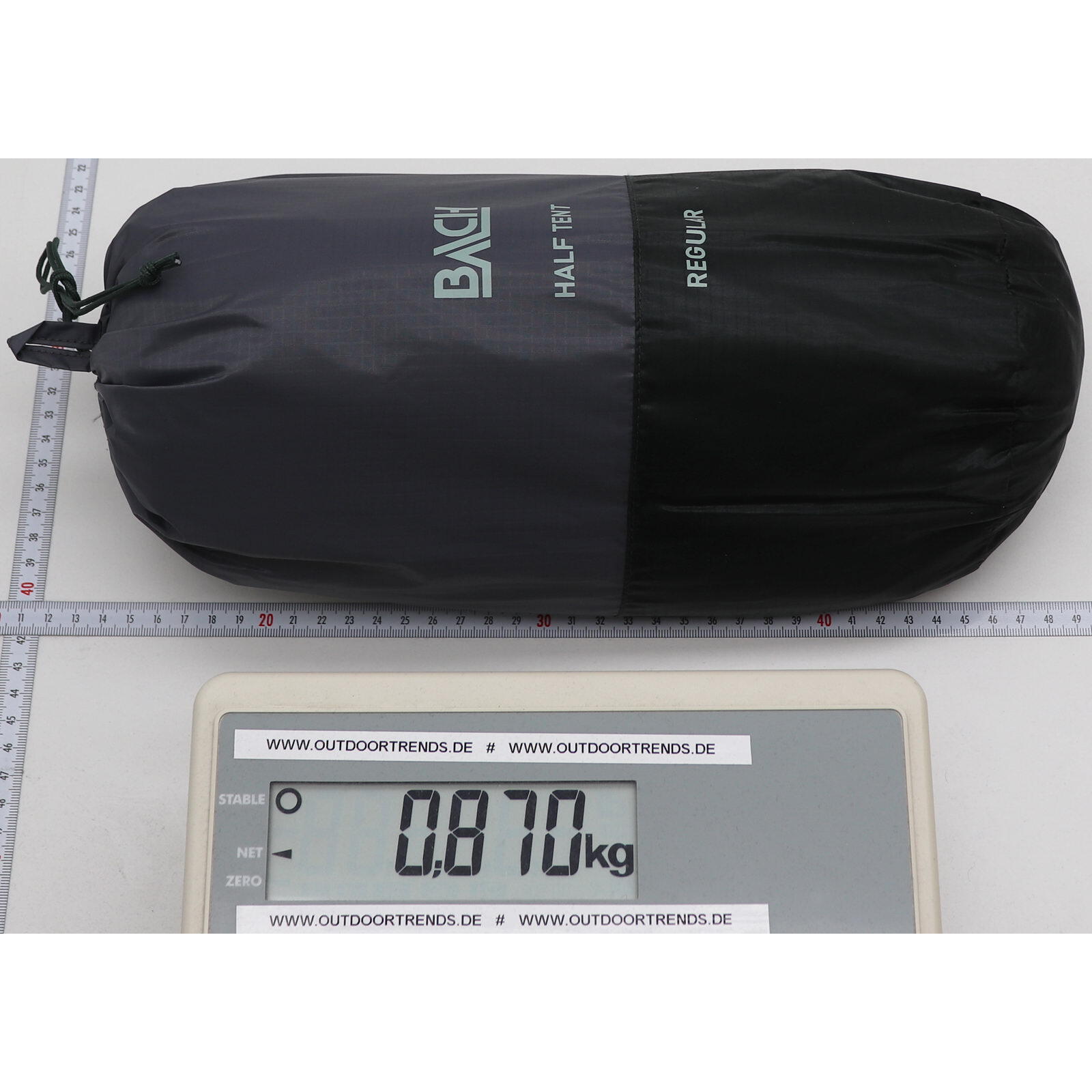 Biwakzelt Half Tent Regular sycamore green 7/7