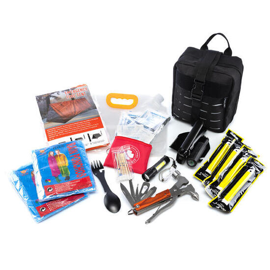 Travelnet EHBO Alert – Kit d'urgence et de survie 32 pièces