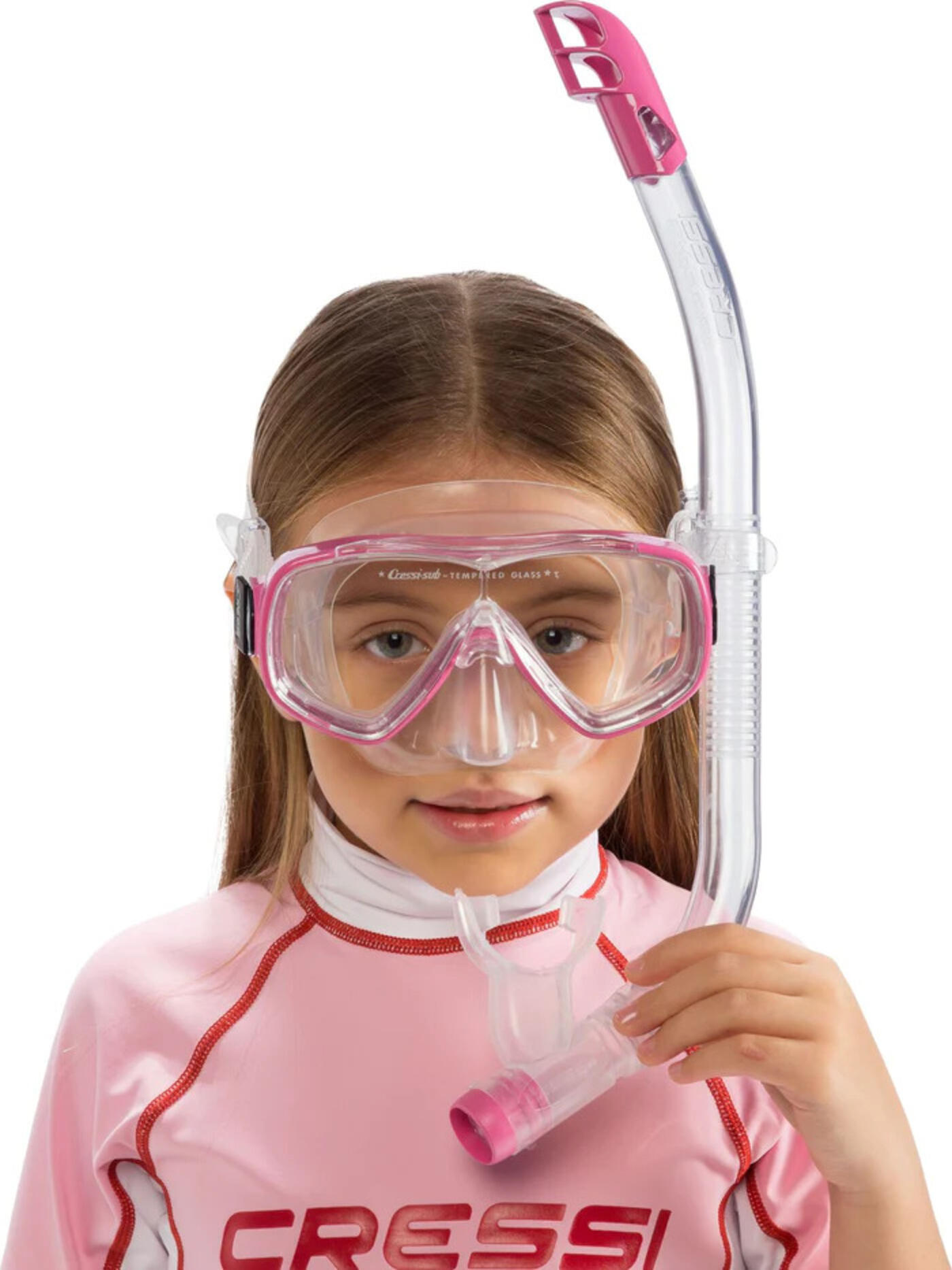 CRESSI Ensemble Tuba  -  Unisexe  -  Ondina Jr. + Top Snorkeling Combo 2/4