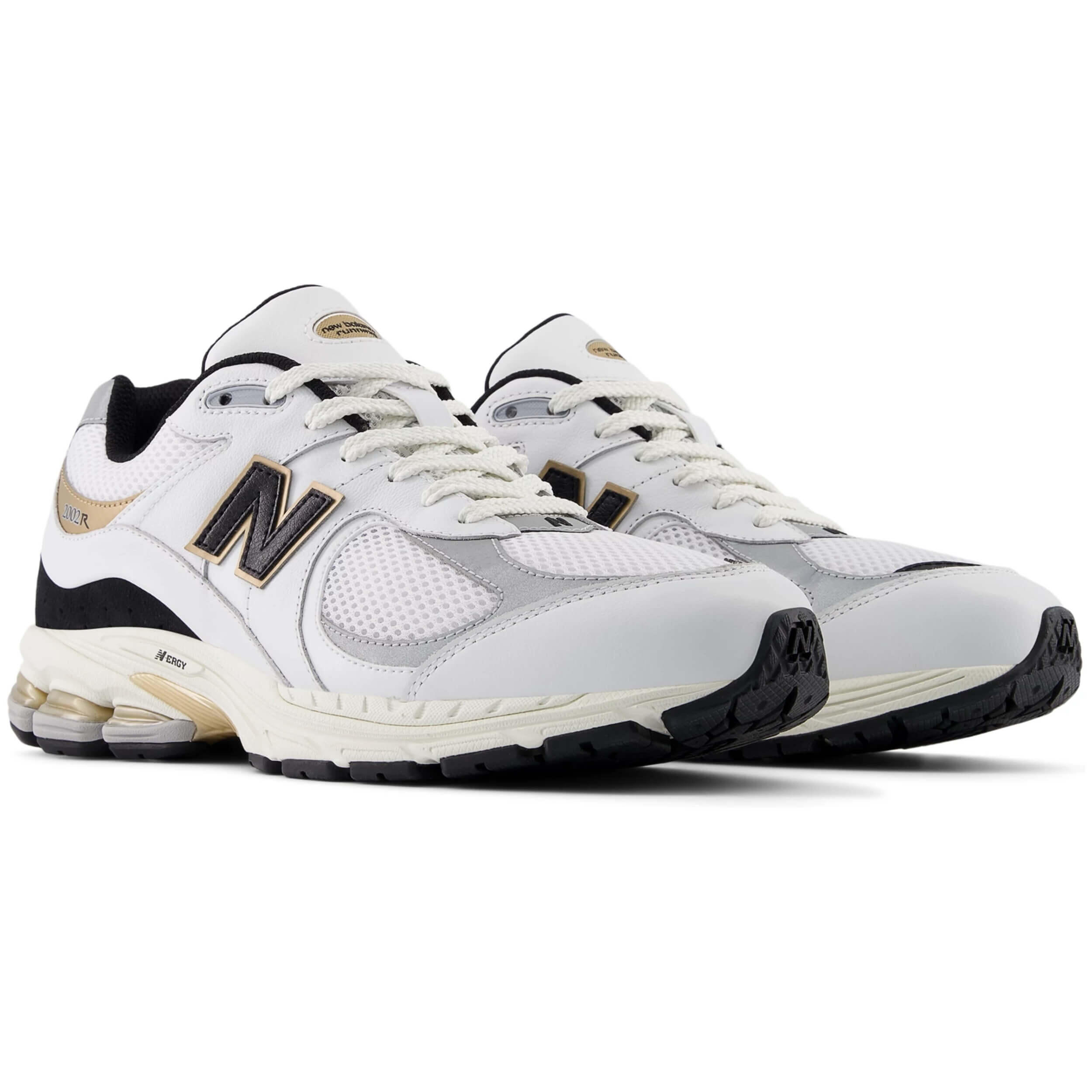 New Balance 2002R White Black Gold Metallic 2/5