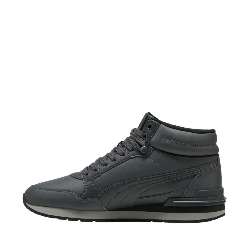 Pantofi Puma ST Runner v4 Mid - piele sintetică, talpă cauciuc, SoftFoam+
