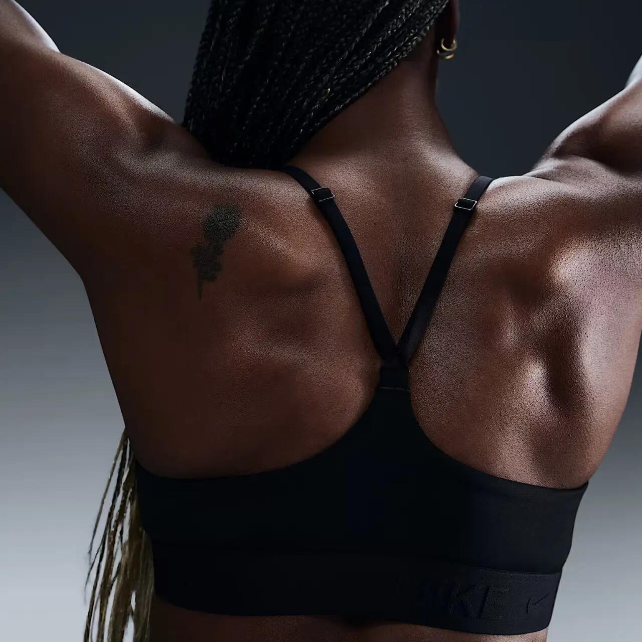 Dámská podprsenka Nike Dri-Fit Indy nízké zpevnění 3/6