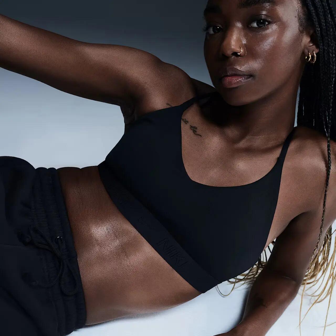 Dámská podprsenka Nike Dri-Fit Indy nízké zpevnění 2/6