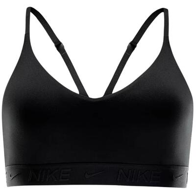 Reggiseno sportivo Nike Dri-FIT Indy nero