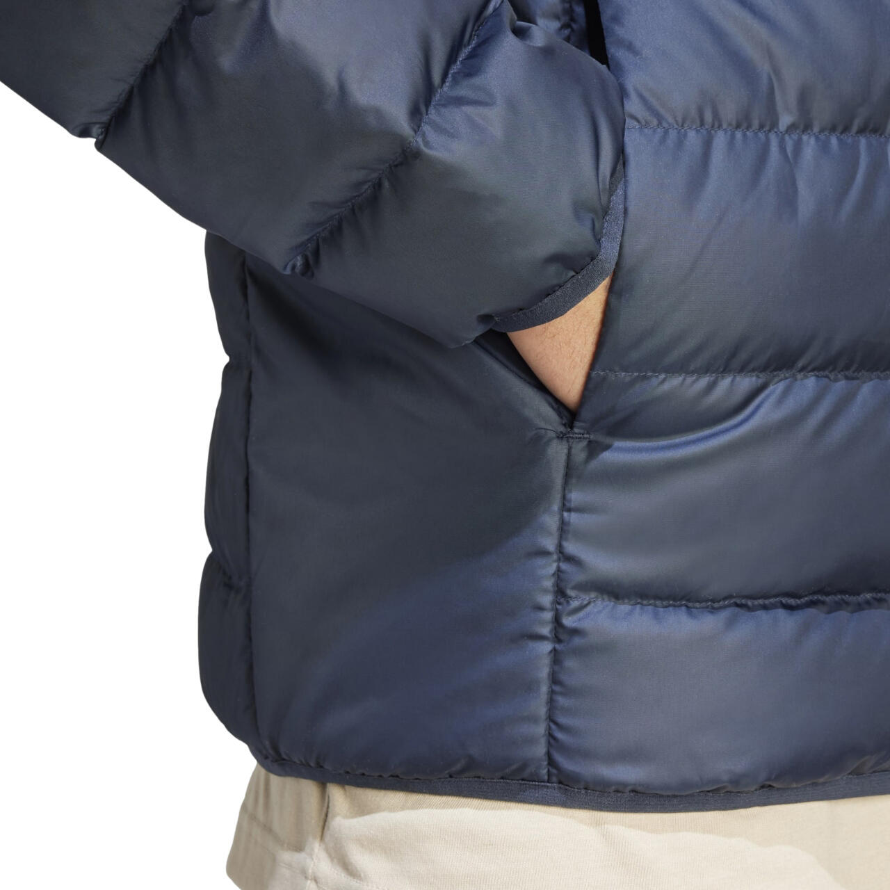 Chaqueta acolchada adidas Essentials Lite azul marino 5/5
