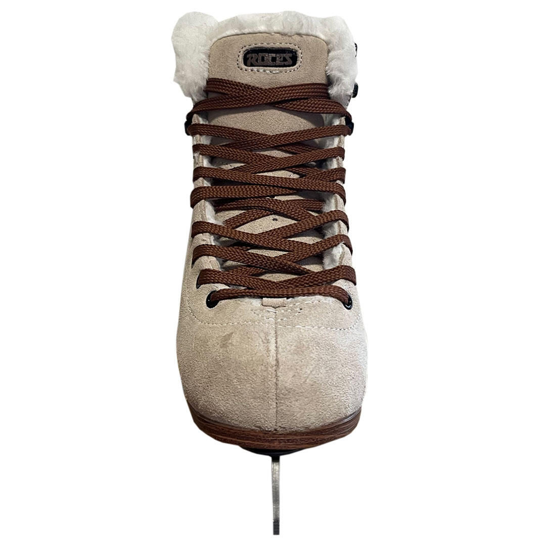 Suède Eco-Fur Kunstlaufschuhe 3/7