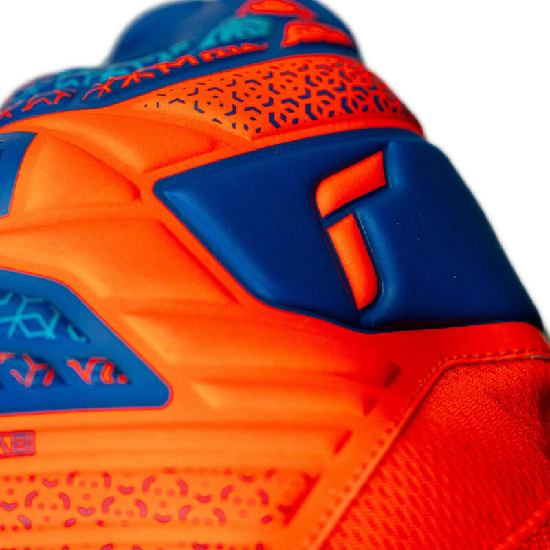 Mănuși portar Reusch Attrakt Starter Solid Junior - latex, Velcro, Negative Cut