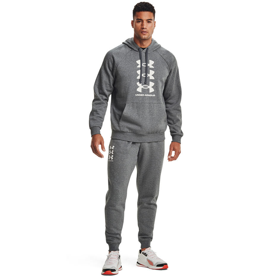 Pantalón de Chándal Rival Diseño Logo Repetido para Hombre Gris 5/6