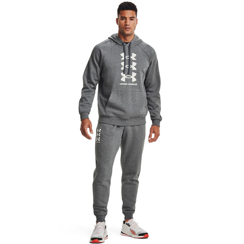 Pantaloni De Alergare Drumeții În Natură Under Armour Rival Repeat Logo Bărbați