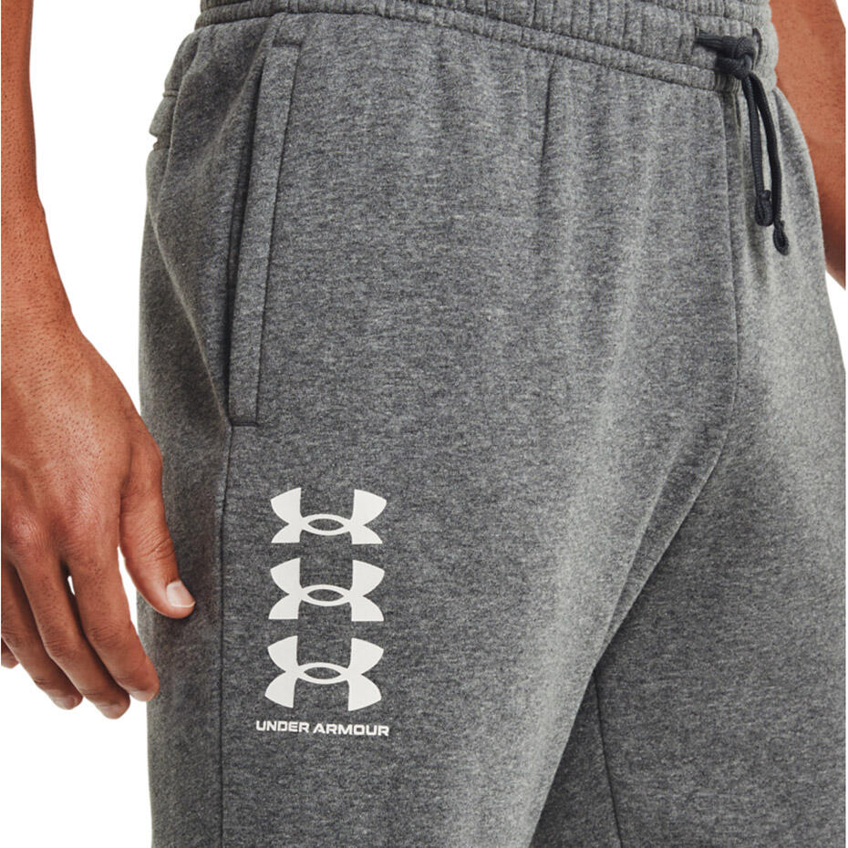 Pantalón de Chándal Rival Diseño Logo Repetido para Hombre Gris 4/6