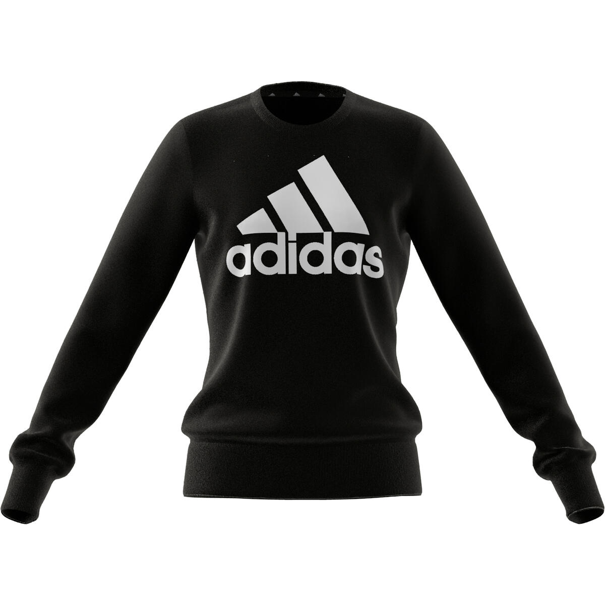 Bluza dla dzieci adidas Essentials Big Logo Sweattshirt czarna GP0040 4/5