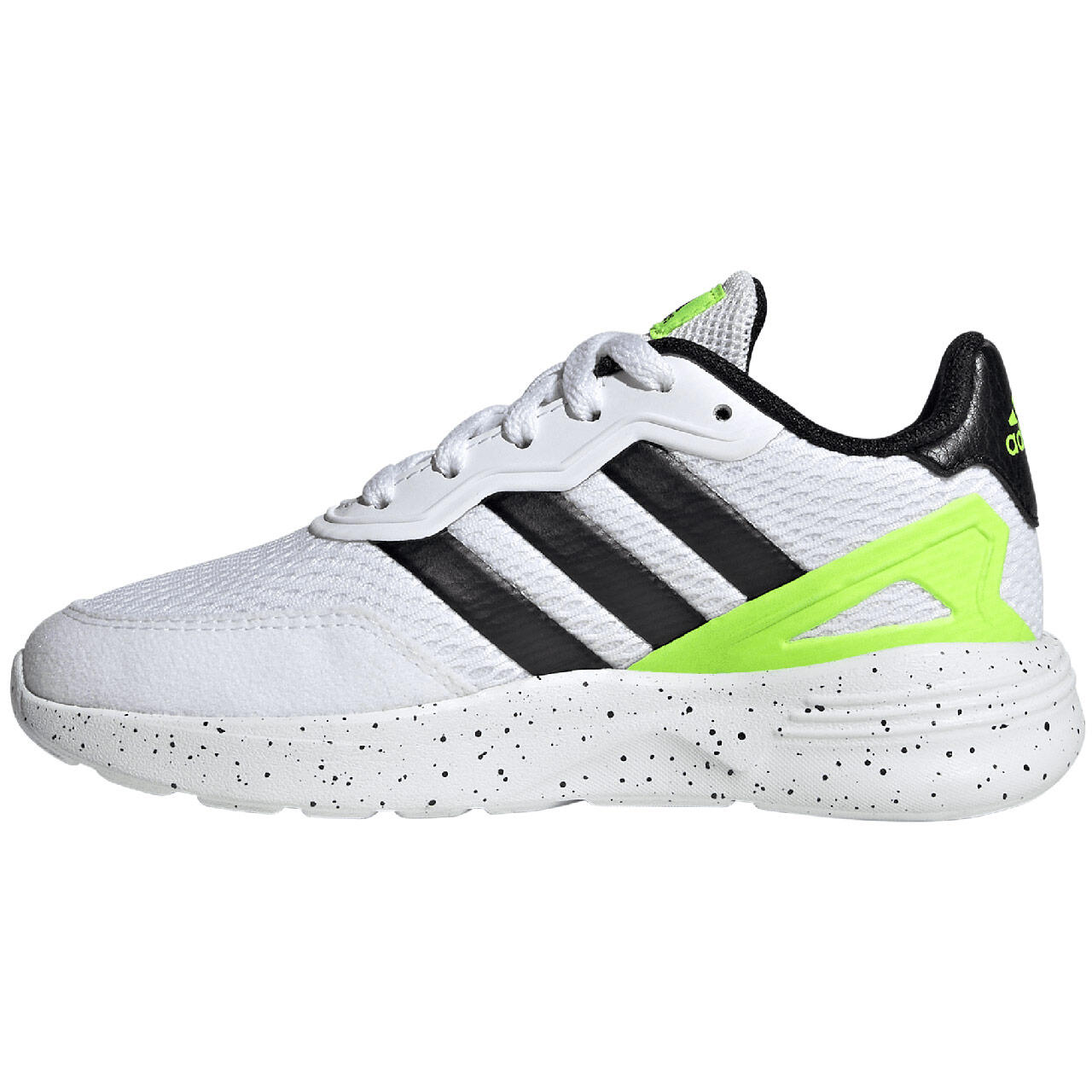 Chaussures de course Garçons Adidas Nebzed blanc 3/6