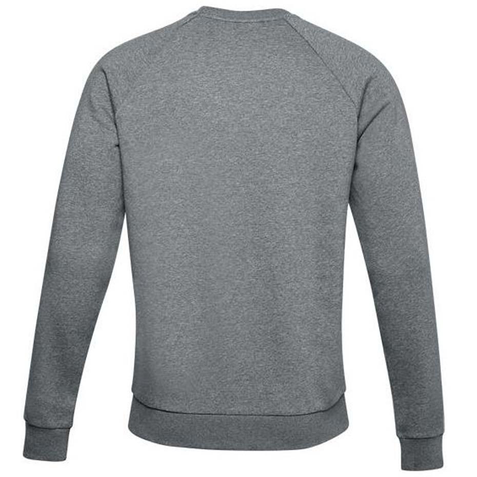 Sudadera hombre Under Armour Rival Fleece Crew gris 2/6