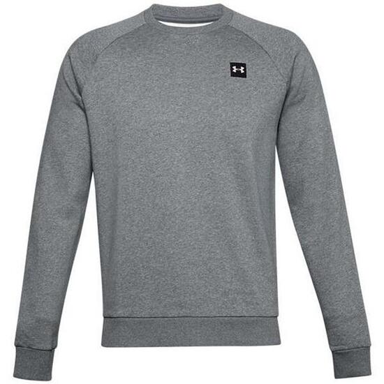 Sweat-shirt homme Under Armour Rival Fleece Crew gris