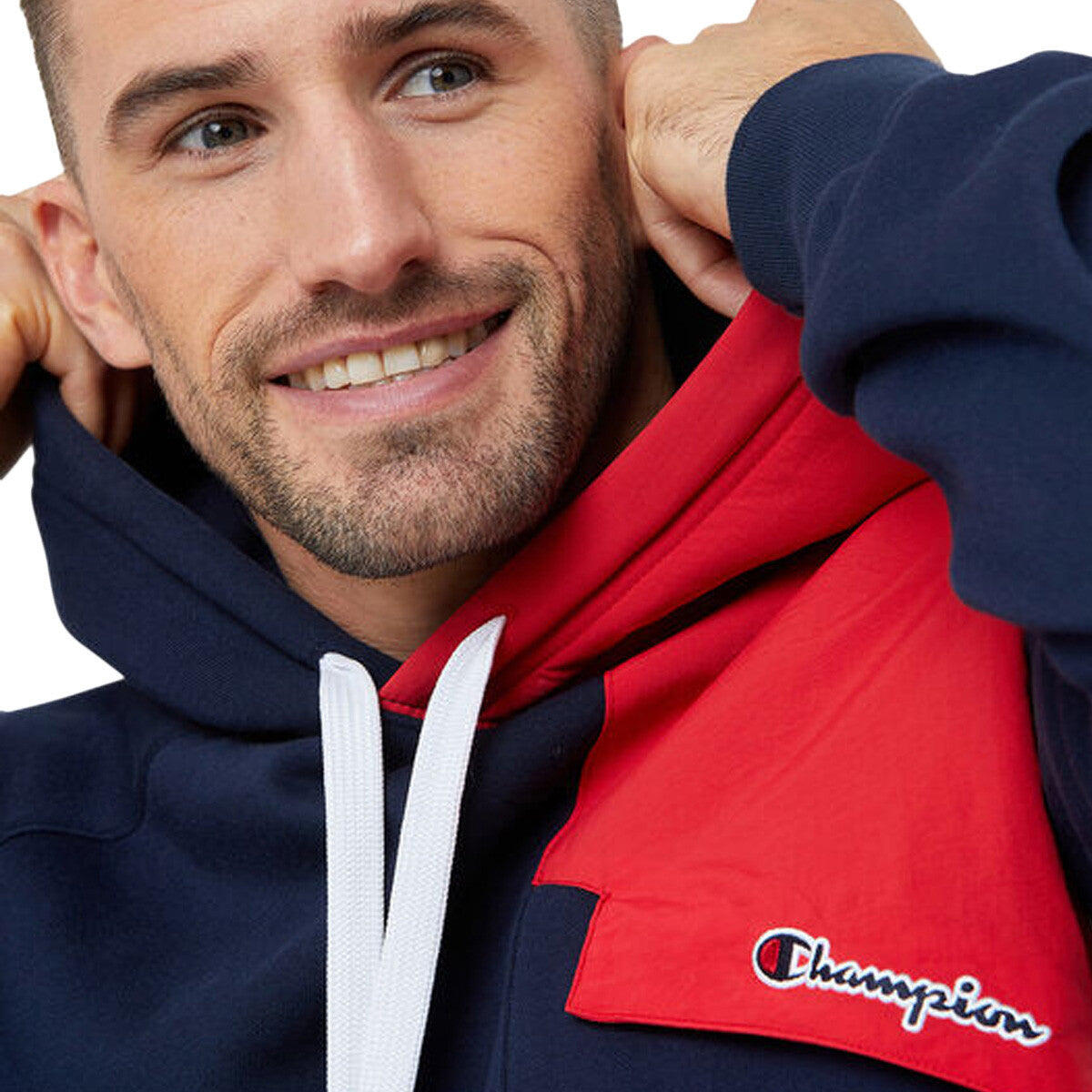 Sweat à capuche Champion REVERSE WEAVE PATCHWORK 7/7