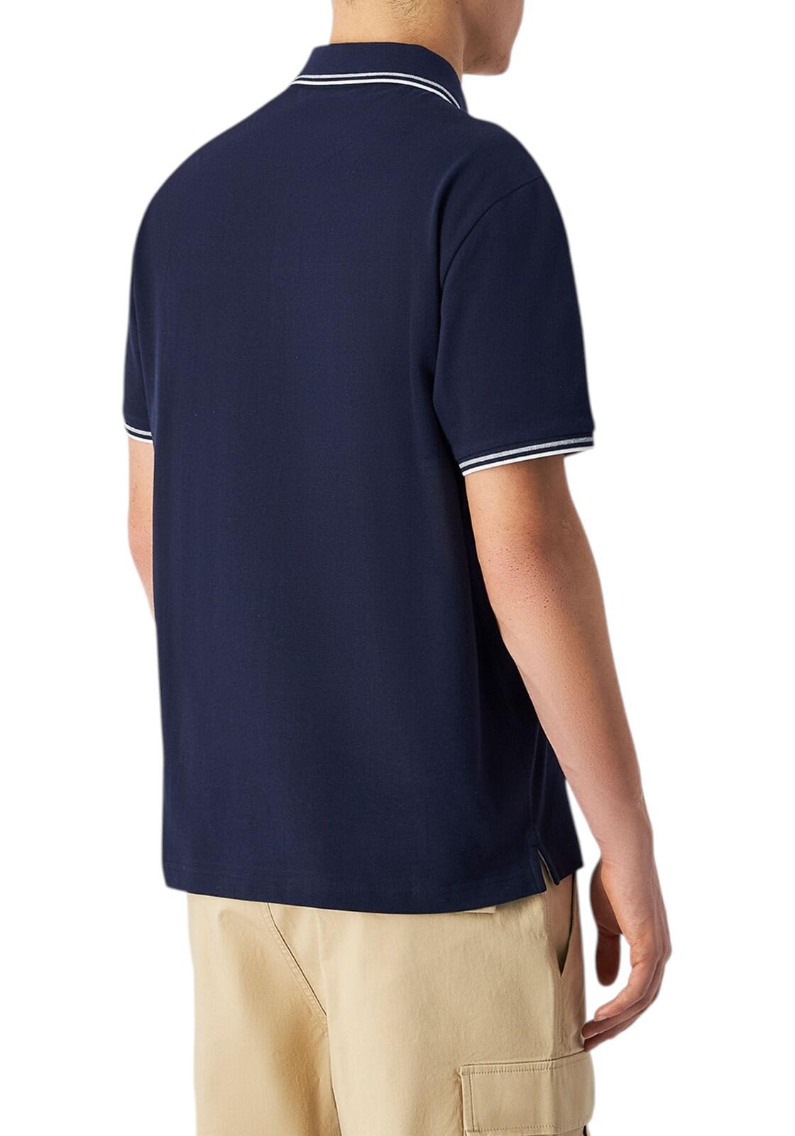 Champion POLO M/M Light Cotton Pique  uomo Cotone Blu Navy,XXL 4/4