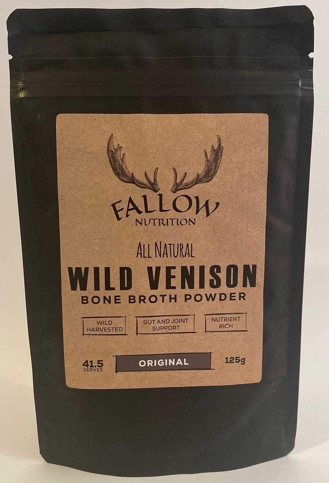 Wild Venison Bone Broth Powder - Original