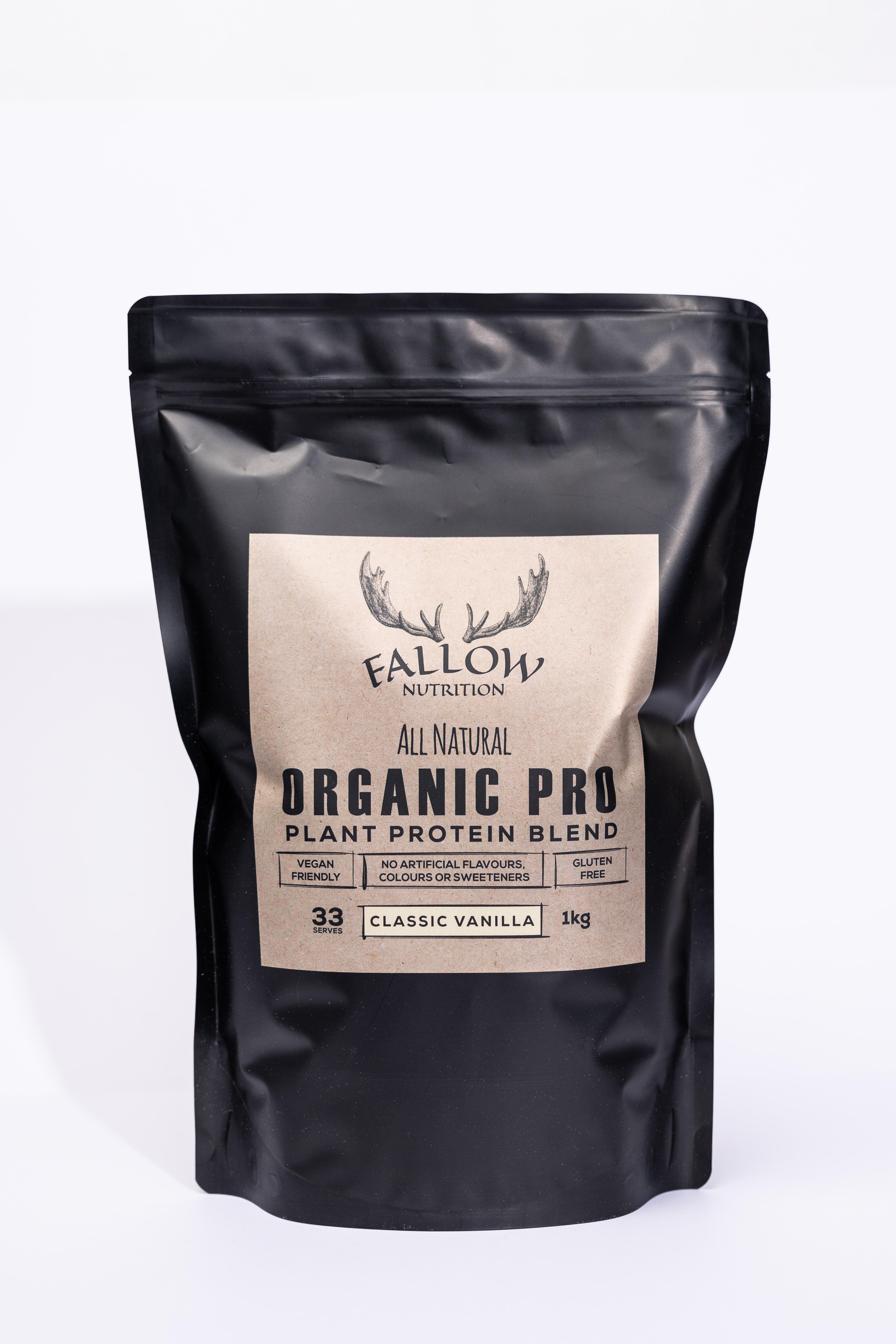 Organic Pro Plant Based Protein Powder - Classic Vanilla