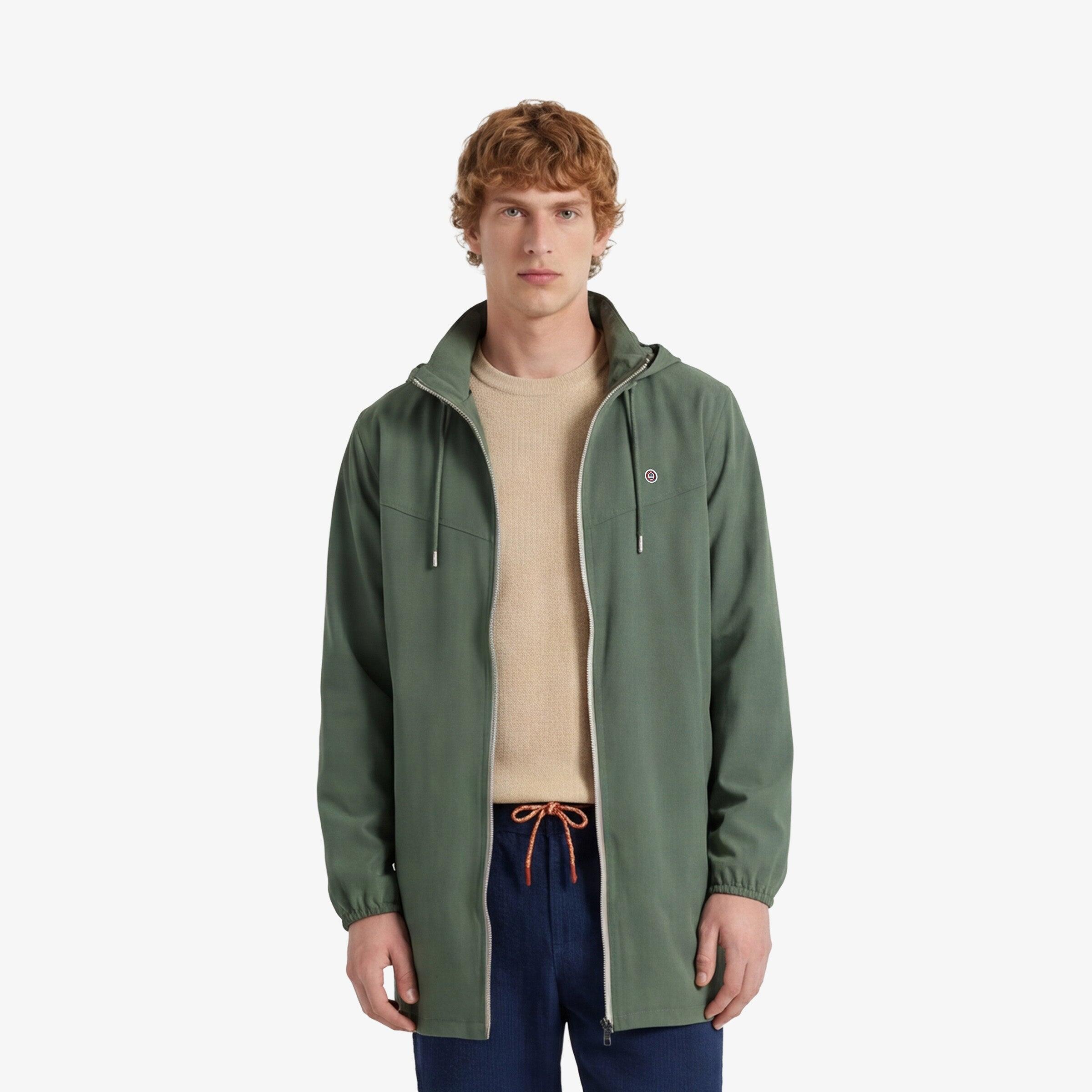 Parka Stormer impermeável verde militar 2/7