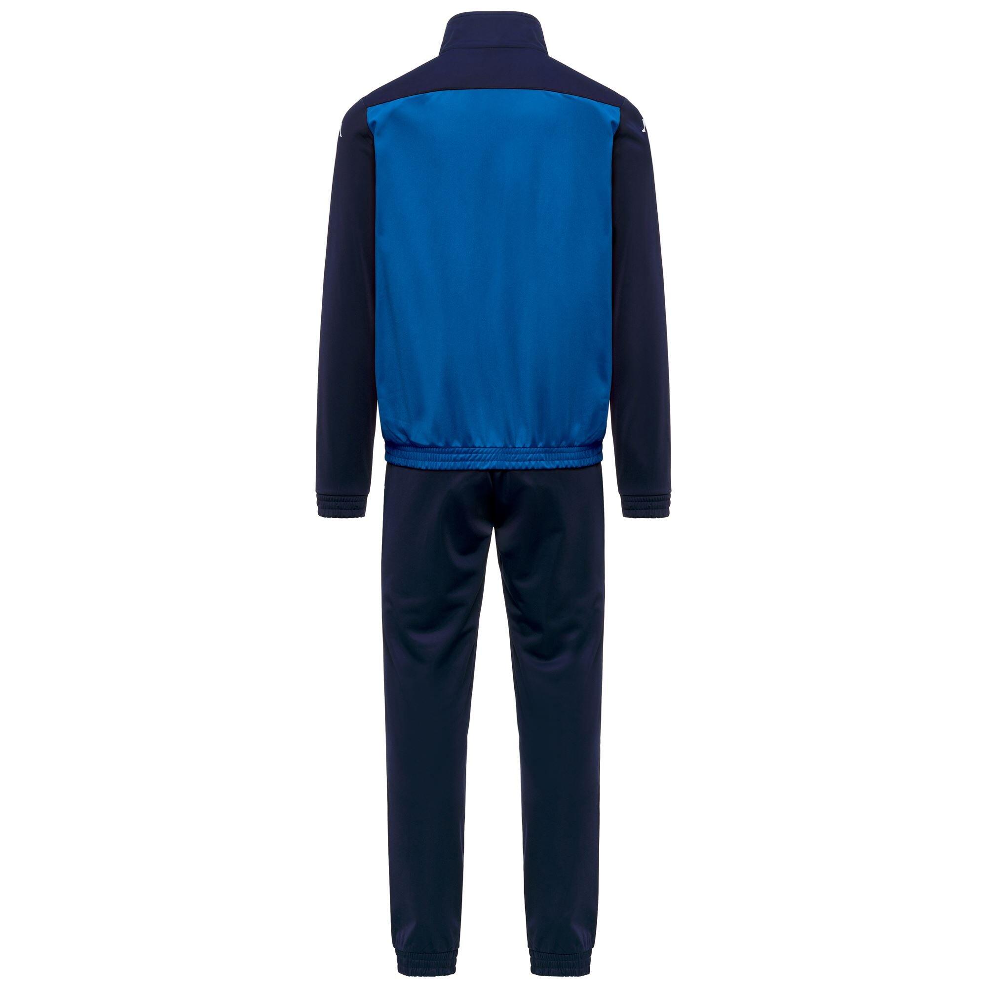 Tuta da bambino in poliestere blu da calcio 3/4