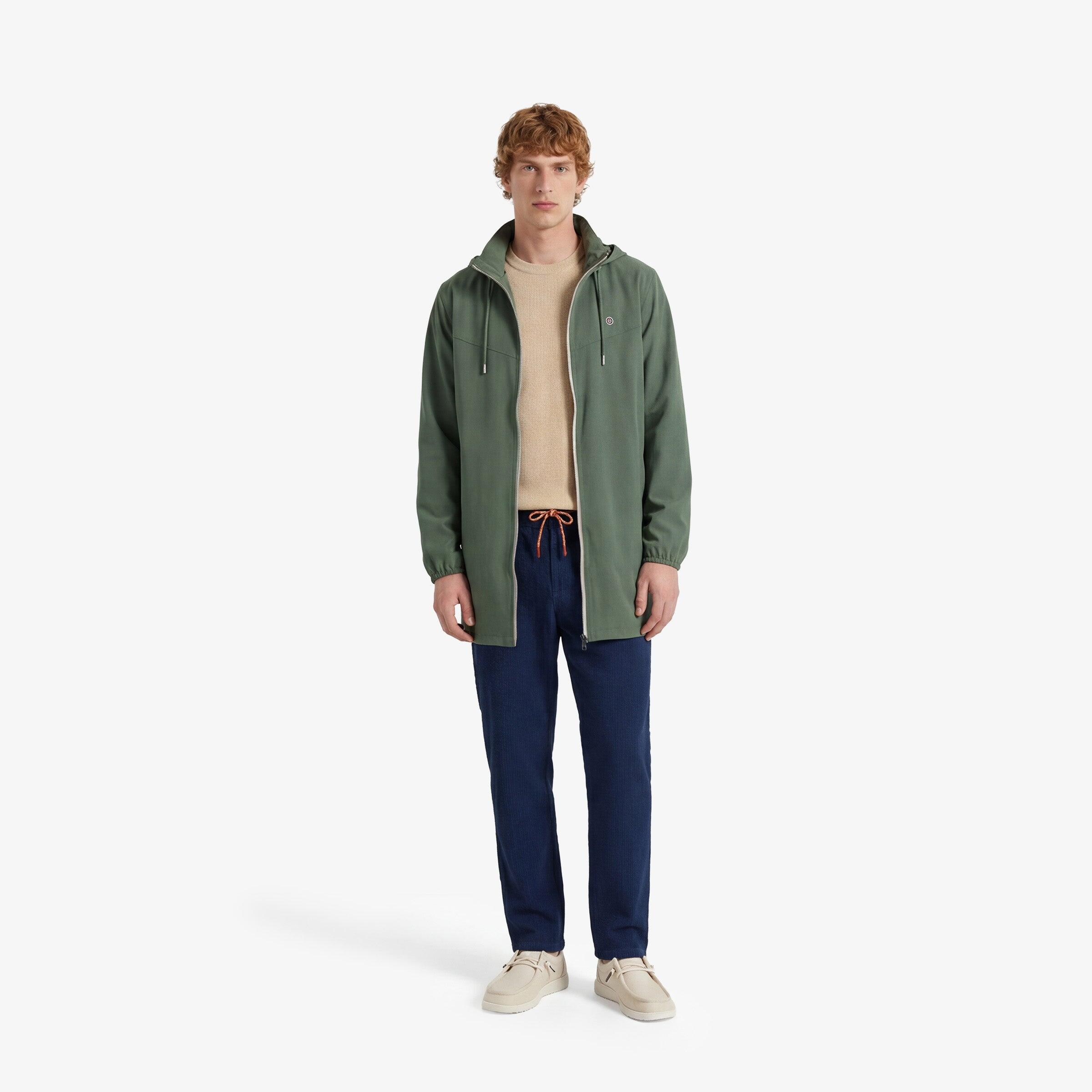 Parka Stormer impermeável verde militar 7/7