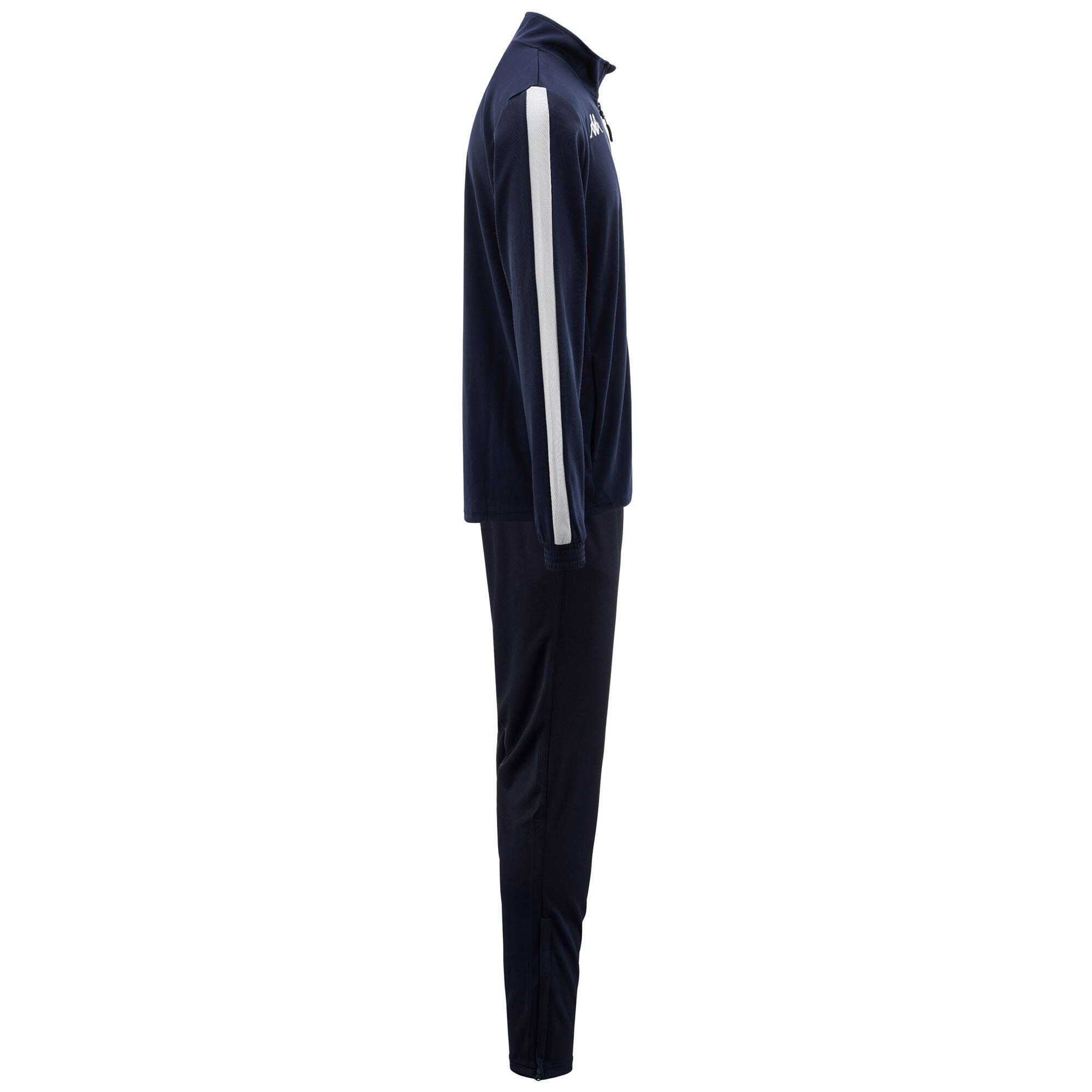 Tuta da uomo in poliestere blu da calcio 2/5